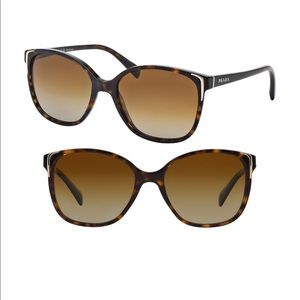 PRADA polarized cateye sunglasses